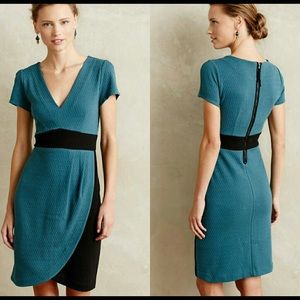 Anthropologie Maeve Splitshade Tulip Hem Dress